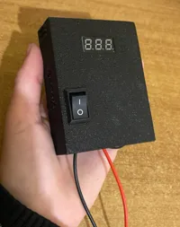 Boîtier DIY pour voltmètre numérique — photo 3