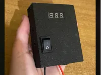 Boîtier DIY pour voltmètre numérique — photo 2