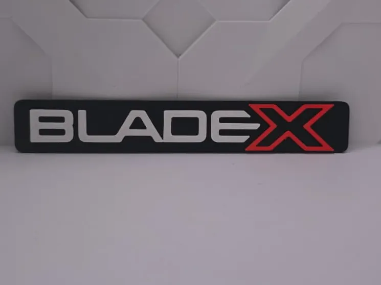 Winmau Balde X Logo/Sign