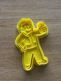 Emporte-pièce et tampon Vault Boy (Fallout) — photo 1