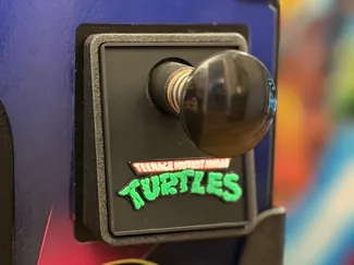 Teenage Mutant Ninja Turtles pinball plunger plate