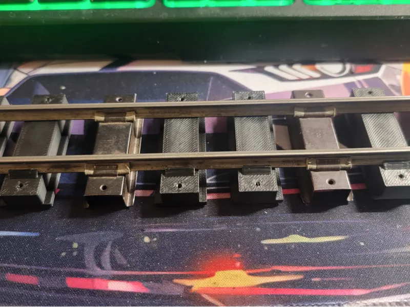 American Flyer add on rail ties