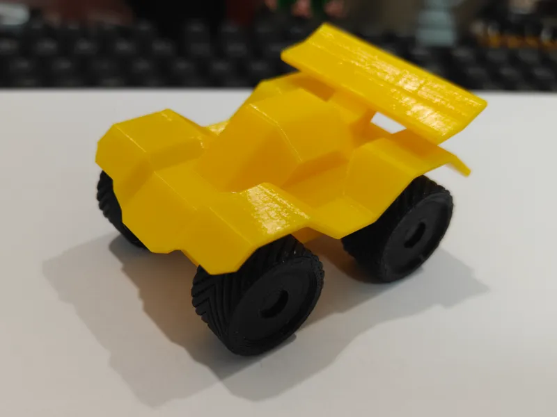 一体打印车轮测试 - Integrated printing wheel test