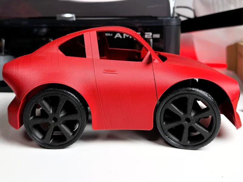 Six Star Rims for CyberBrick 4WD Car