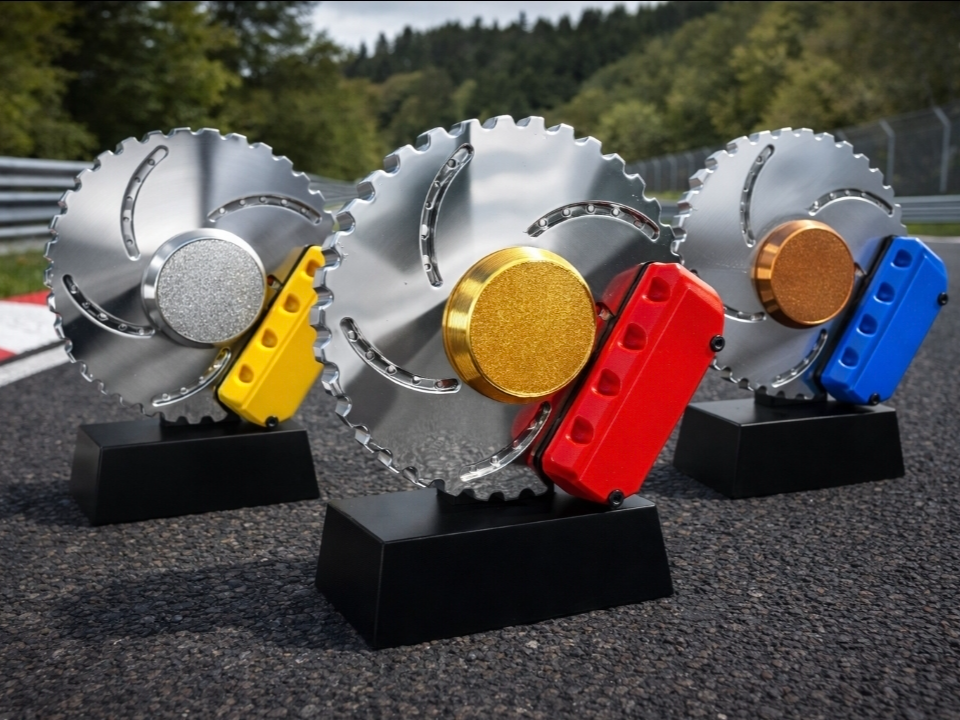 Brake Disc Trophy – Racing Podium Award