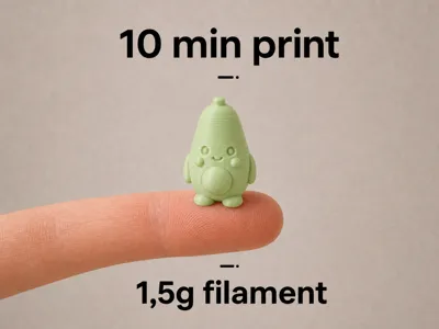 Mini Avocado Buddy – Fast Print