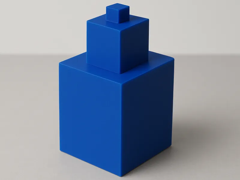 Cubes on cube