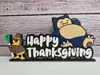 Happy Thanksgiving - Pokemon (Free Standing, Thin)