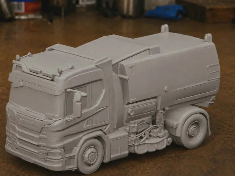 Scania 4x2 road sweeper truck