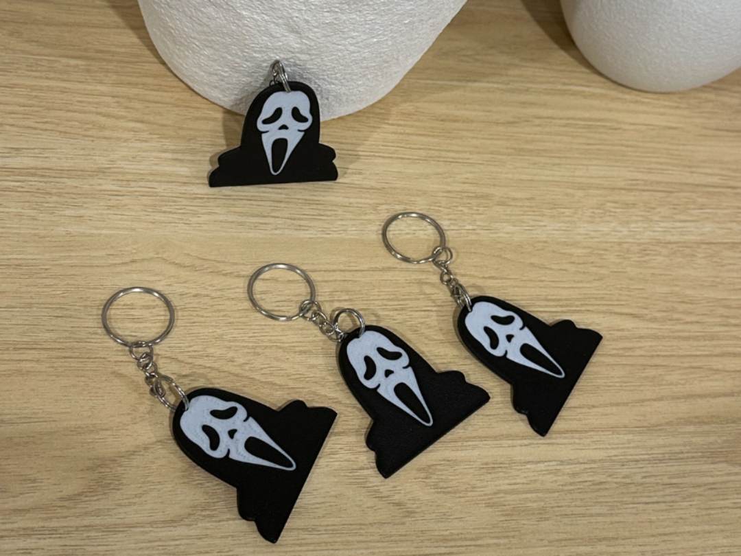 Ghost Face Key Chain
