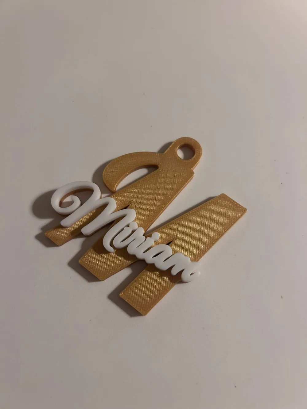 Customizable Letter Name Keychain - Free 3D Print Model - MakerWorld