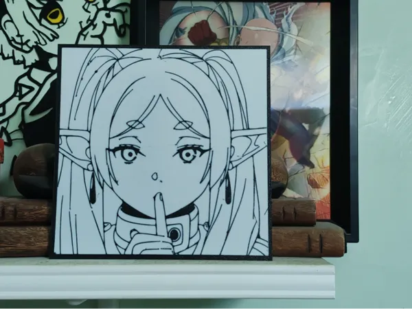 Déco murale 2D Frieren
