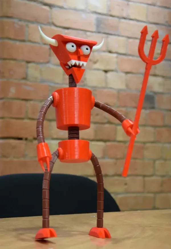 Robot Diablo (Futurama) à assembler