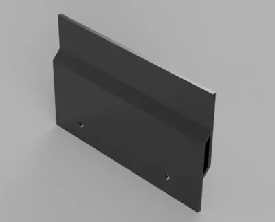 Custom French Cleat for Lithophane Frames