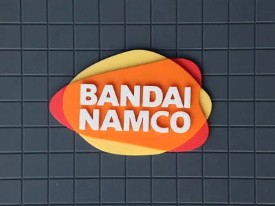Bandai Namco 3D Logo Refrigerator Magnet