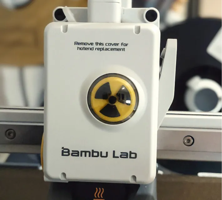 Bambulab A1 Extruder Wheel - Radiation Hazard