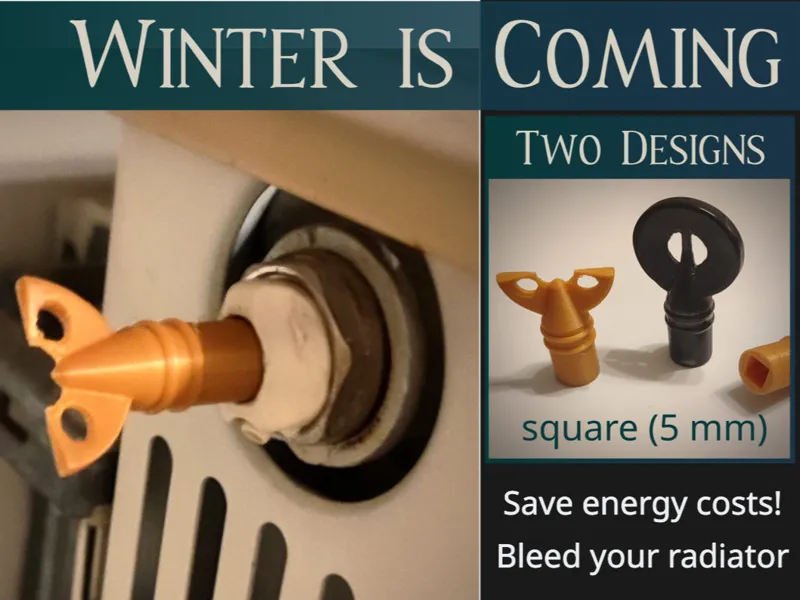 Winter is Coming: Radiator Bleed Key
