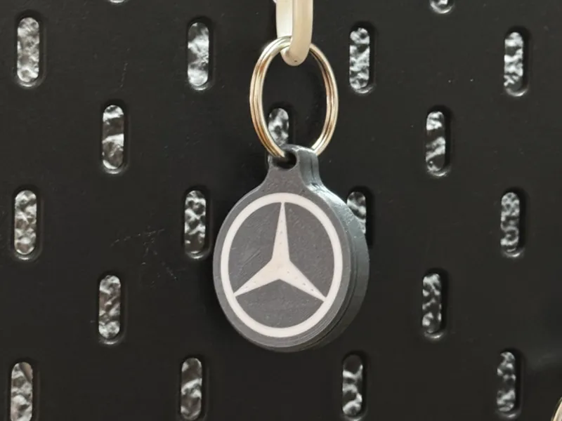 AirTag Keychain - Mercedes-Benz Cars and Trucks