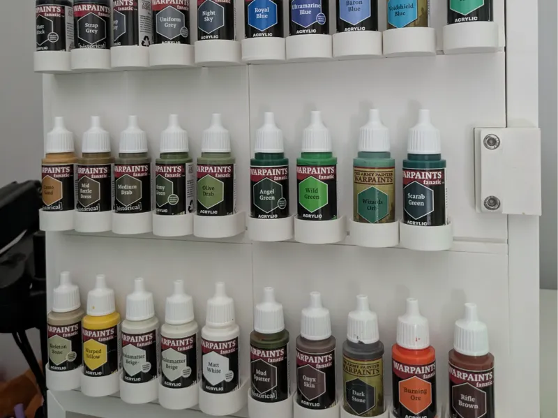 Ikea Eket Door for 25mm Paint Dropper Bottles