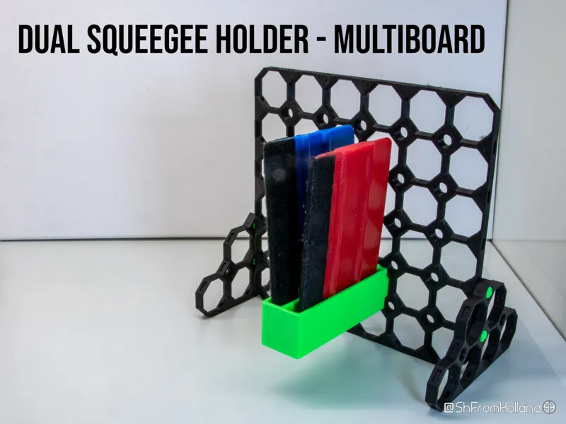 Dual squeegee holder - Multiboard