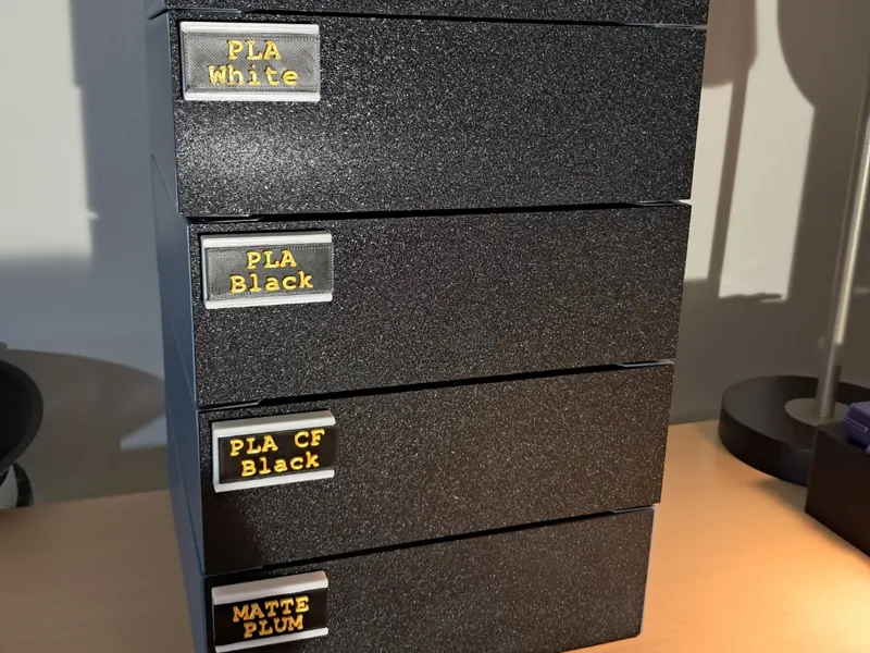 SlimShield V2-Closed Filament Box /Fits Most Racks