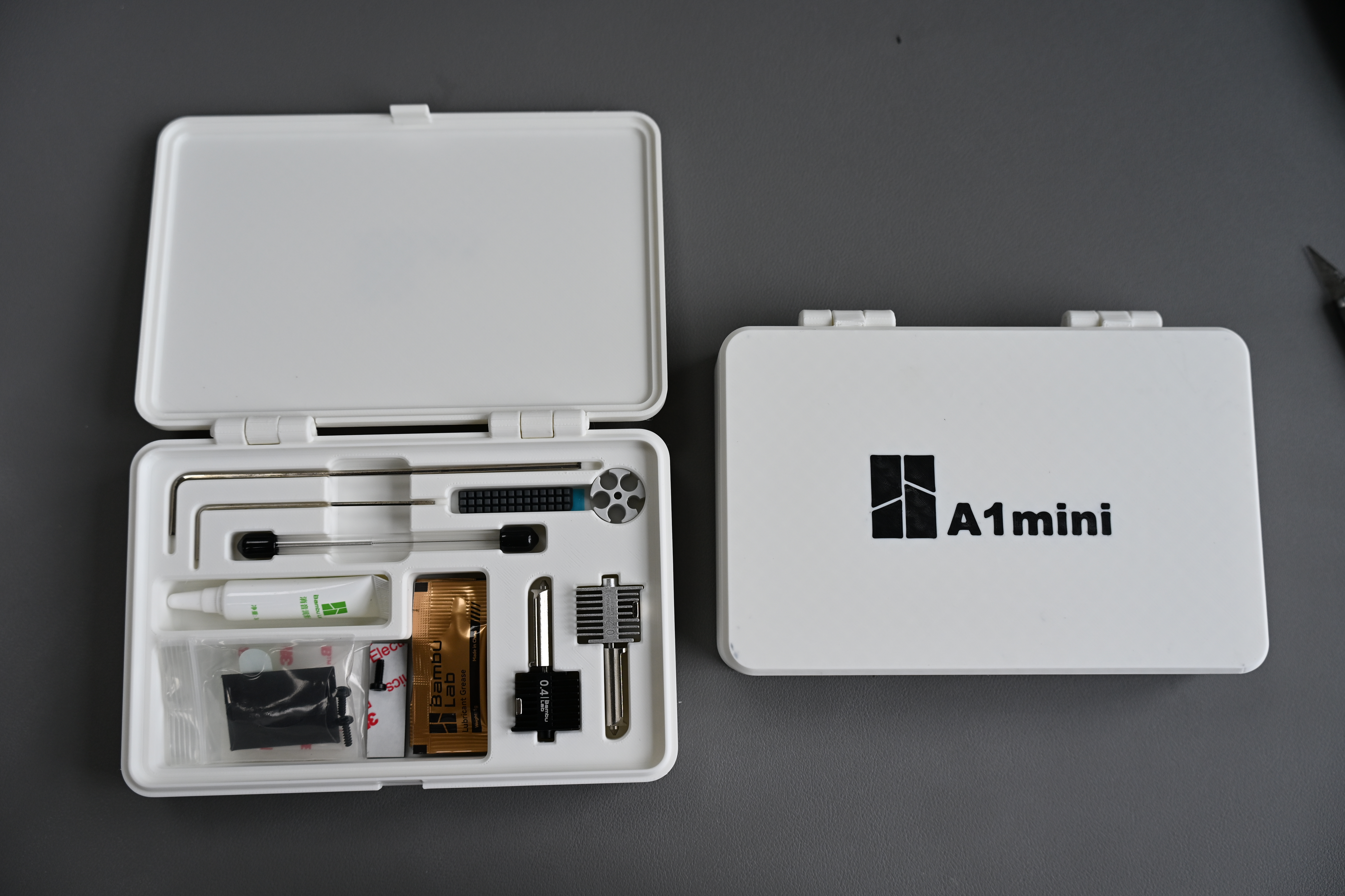 3Dプリント Bambu Lab A1およびA1 mini新パッケージツールボックス