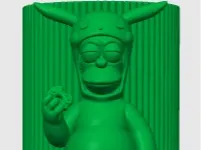 Porta Lapis canetas Homer Pikachu