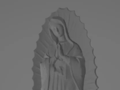 Statuette de la Vierge de Guadalupe