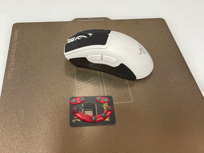 razer deathadder v3 pro soporte patines 0.4 grosor