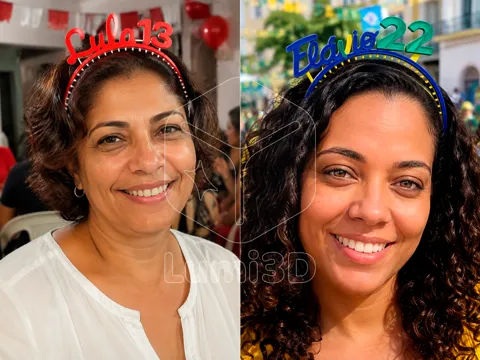 Modelo para impresión 3D: Tiara Flávio 22 e Lula 13 para Impressão 3D — referencia de MakerWorld