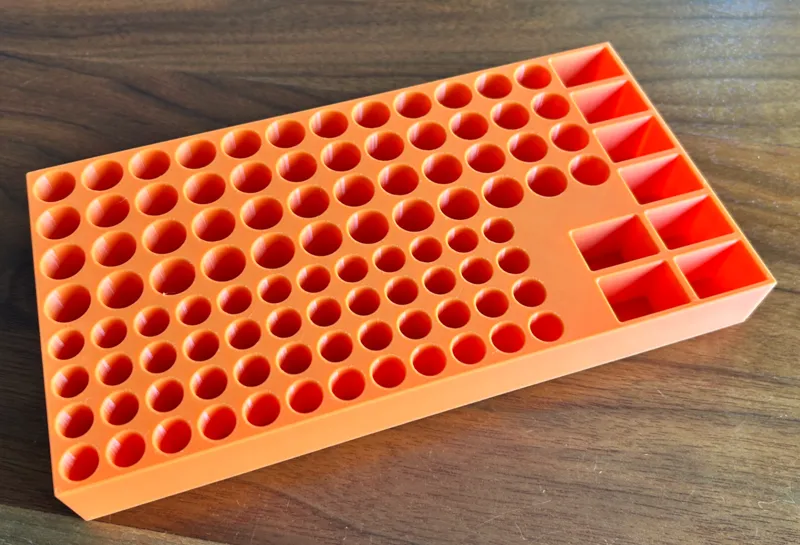 Large Kirkland Battery Tray with 9 volts