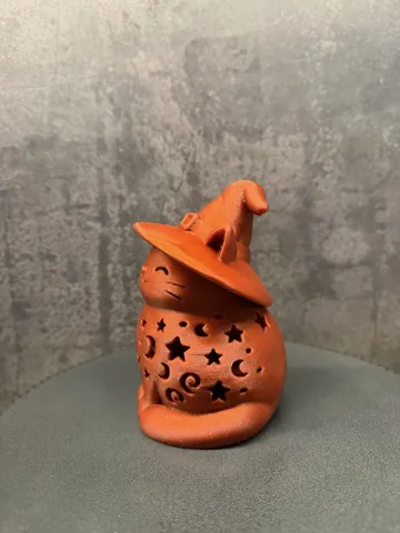 Accesorio de iluminación decorativa: Halloween Witch Cat Lantern — vista de referencia 5