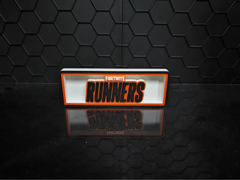 Letrero Decorativo Gamer- Fortnite Runners