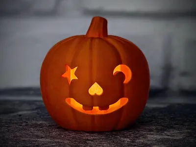 Jack o lantern cute