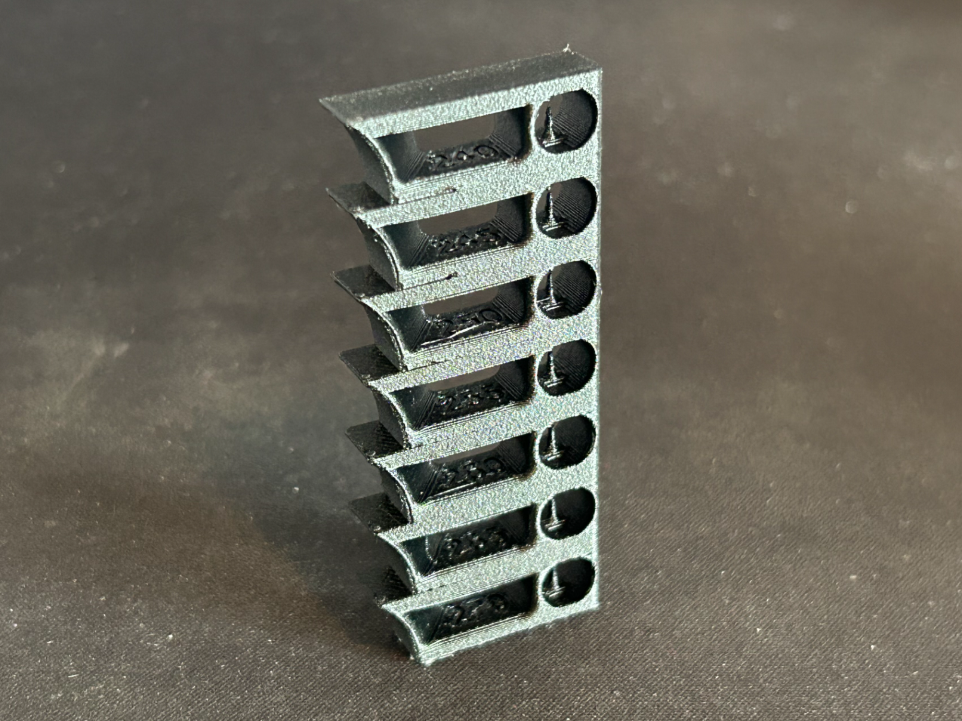 Easy PETG-CF Temperature Tower with G-Code