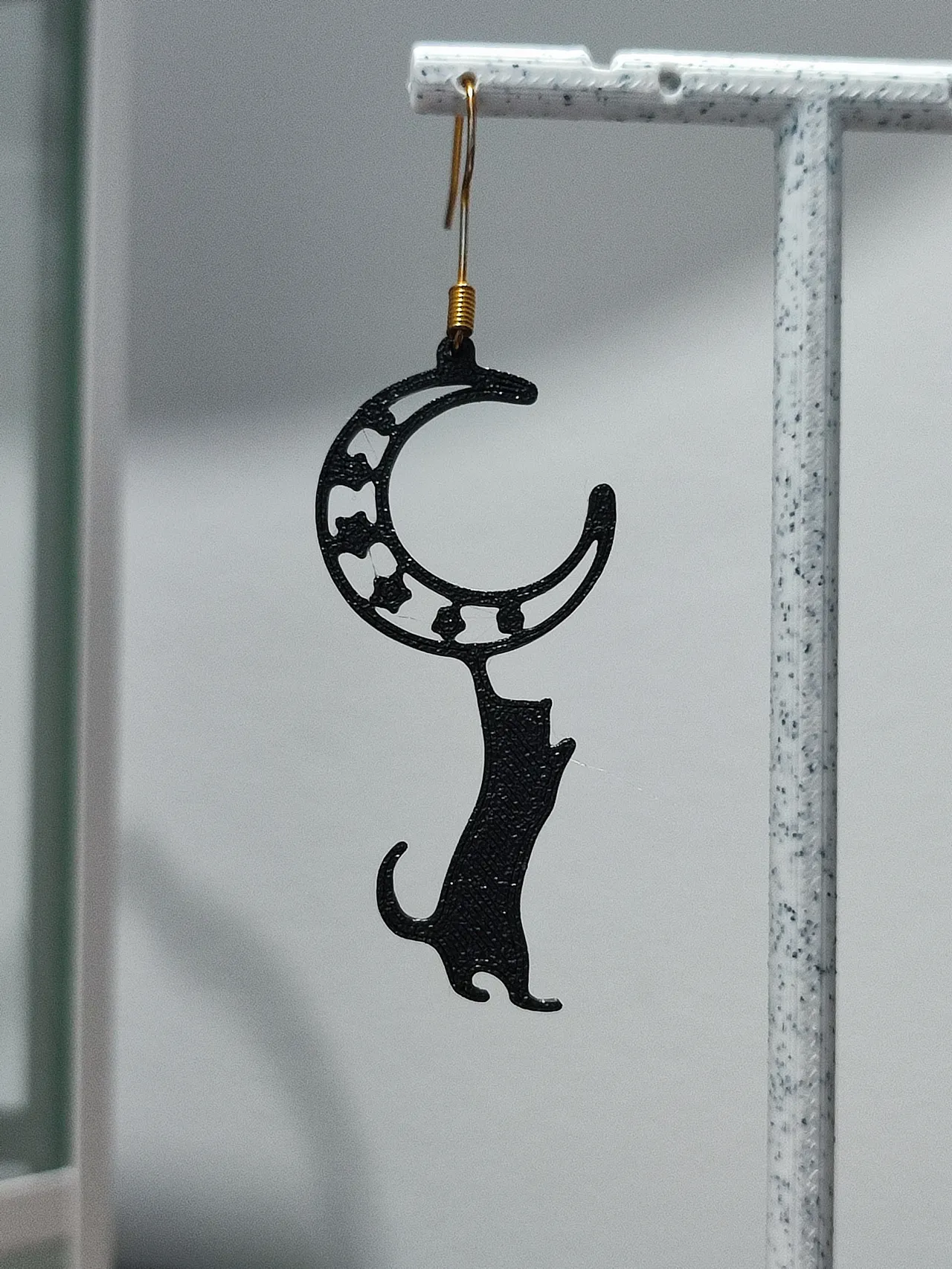 Aretes Gatos de Medianoche view 4