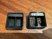 Boîte Gridfinity 2 cases, économe en matière — photo 2