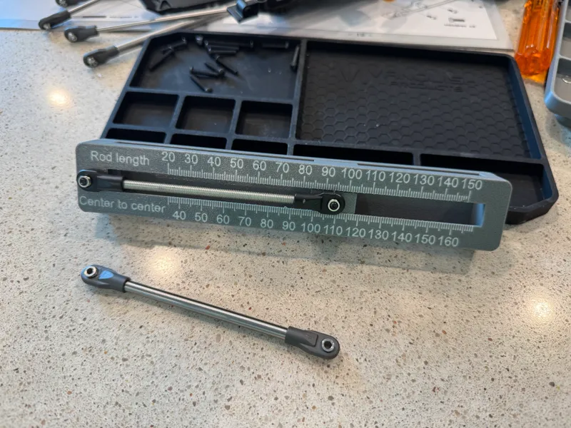 RC link measuring tool
