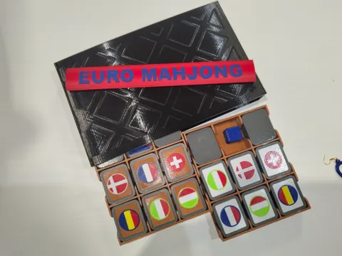 Euro Mahjong - Book Case Board Game