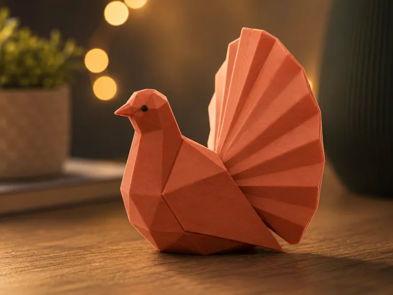 Japandi Origami Bird - Minimalist Decor