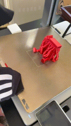 Miniatura 3 do modelo 3D 福字可活动关节摆件