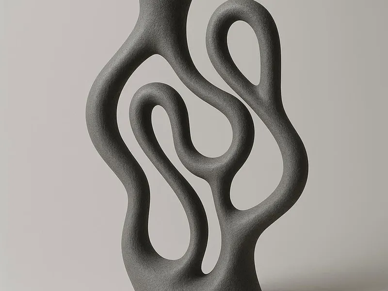 vaso moderno strano