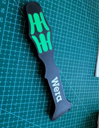Bambu Scraper V2, Wera Logos, no Magnet