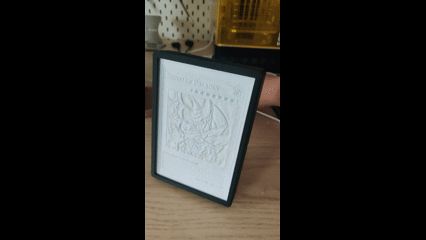 Dunkler Paladin Lithophane