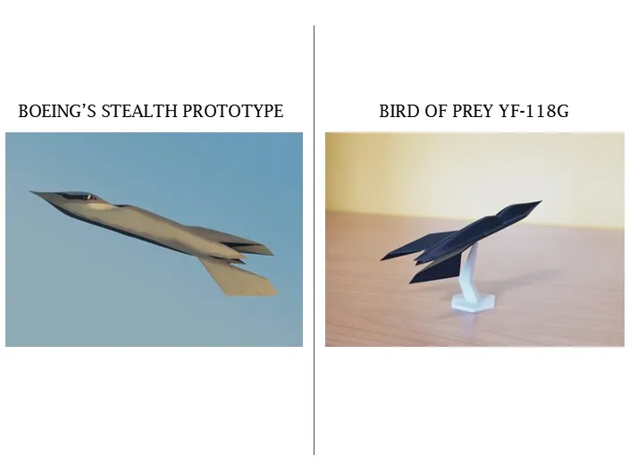 Boeing Bird of Prey YF-118G 