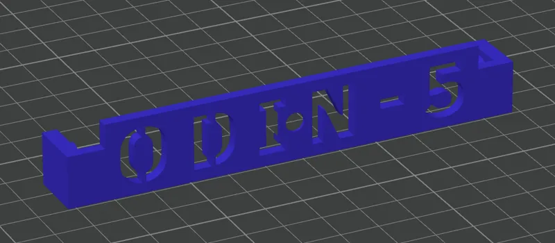 Fokoos Odin5 Y linear rail stop.