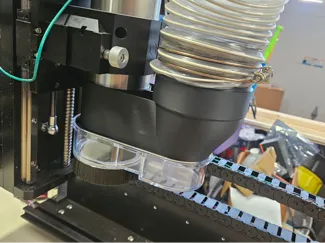 Shapeoko 80mm Spindle Super Sweepy Top Half