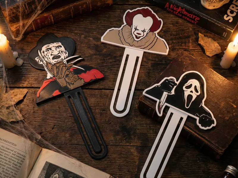 Horror Icons Bookmarks - AMS Optimized