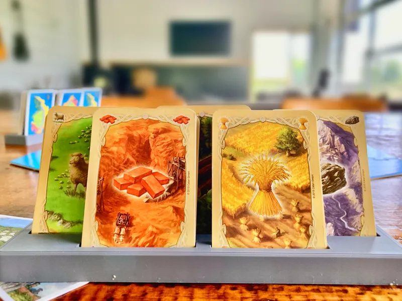 Catan Resource and Commodity Holder