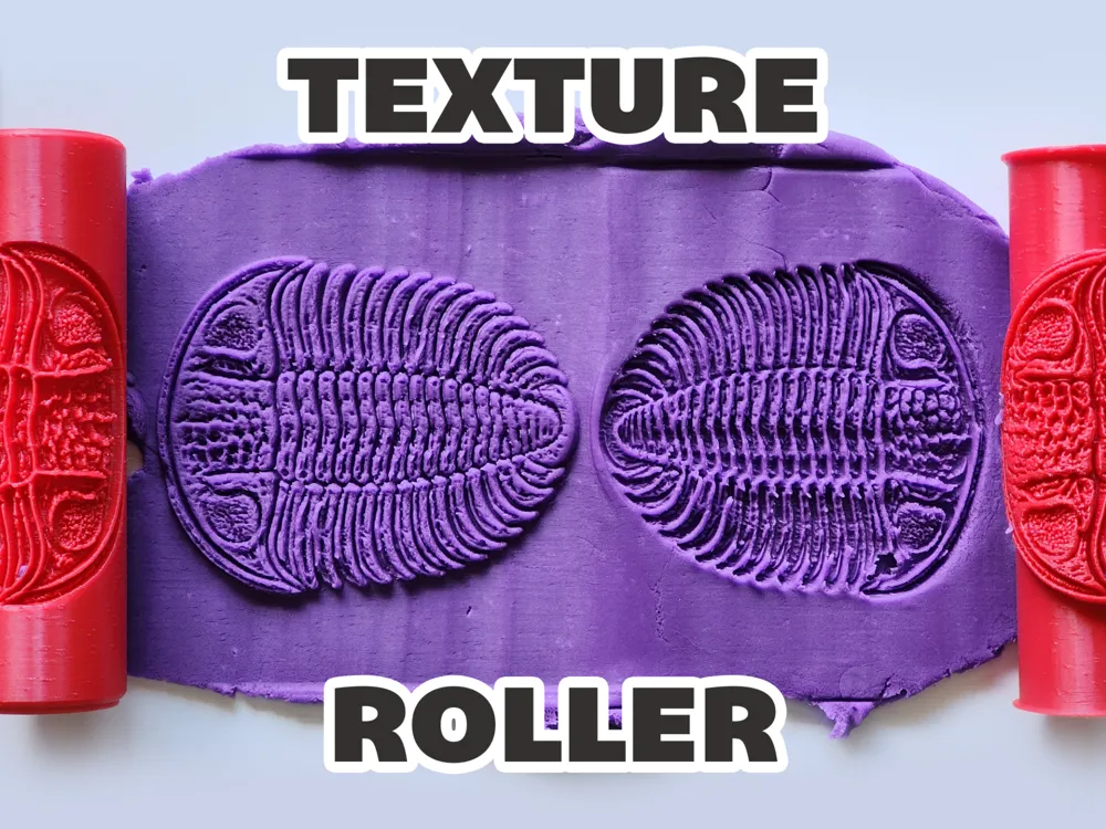 Modelo para impresión 3D: Texture Roller V400 | Trilobite. Referencia del modelo original.